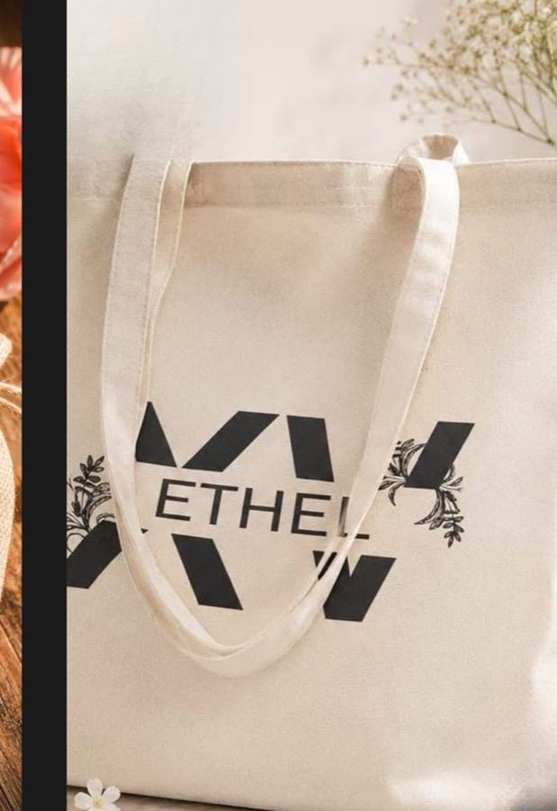 Bolsa de recuerdo para XV años con nombre impreso